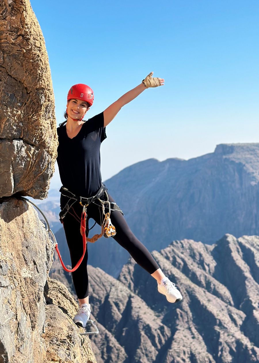 white active kicks and rock climbing