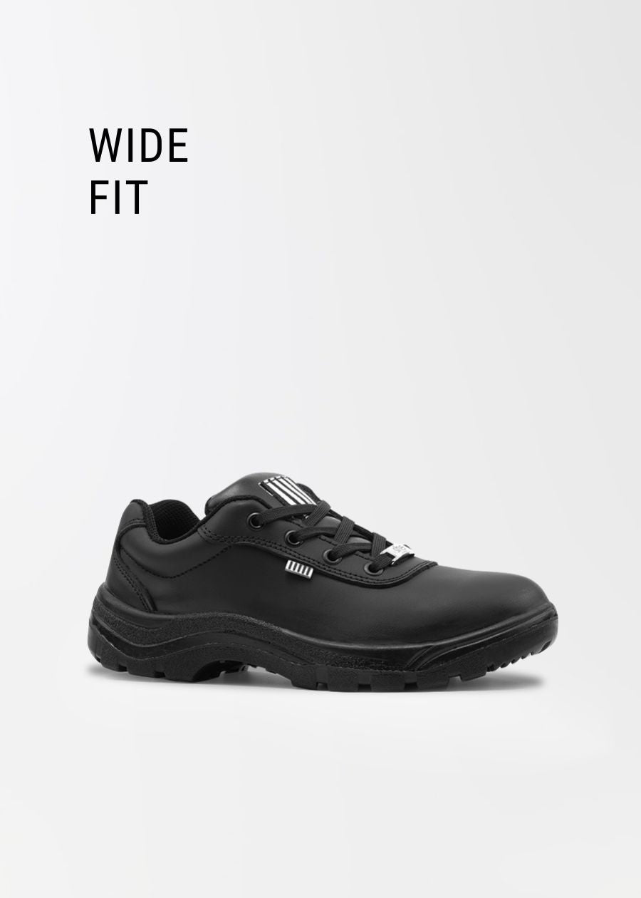 black uniform work shoes for women with wider feet