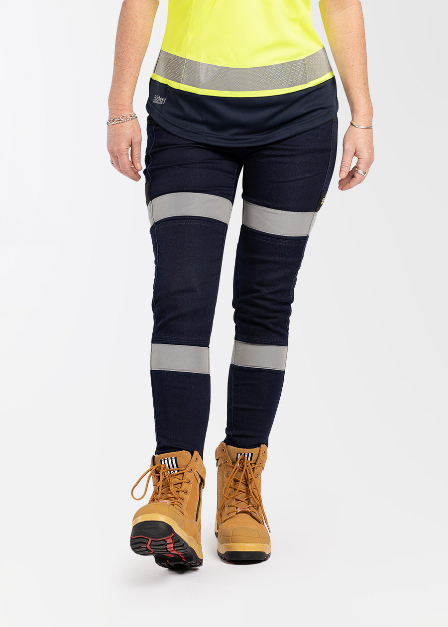 Women's taped jeggings she wear biomotion
