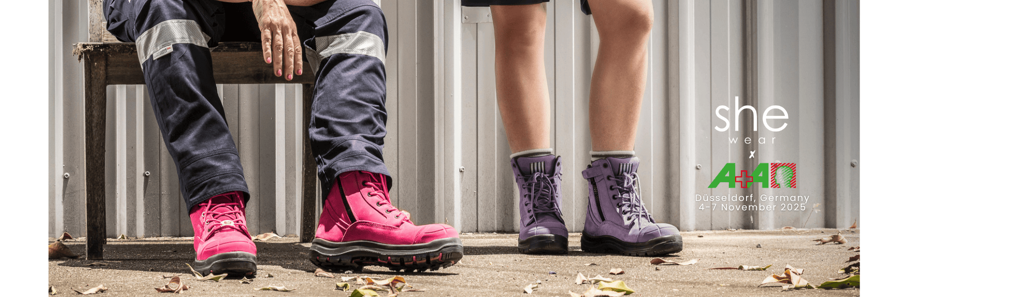 she wear at A+A Düsseldorf 2025 | Leading the change in female specific PPE