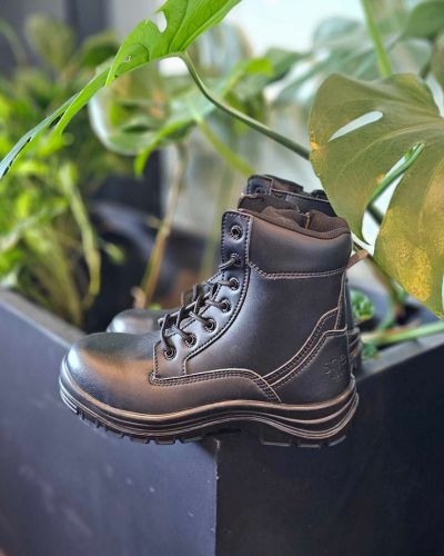 Do you manufacture vegan work boots? Aren't they just plastic?