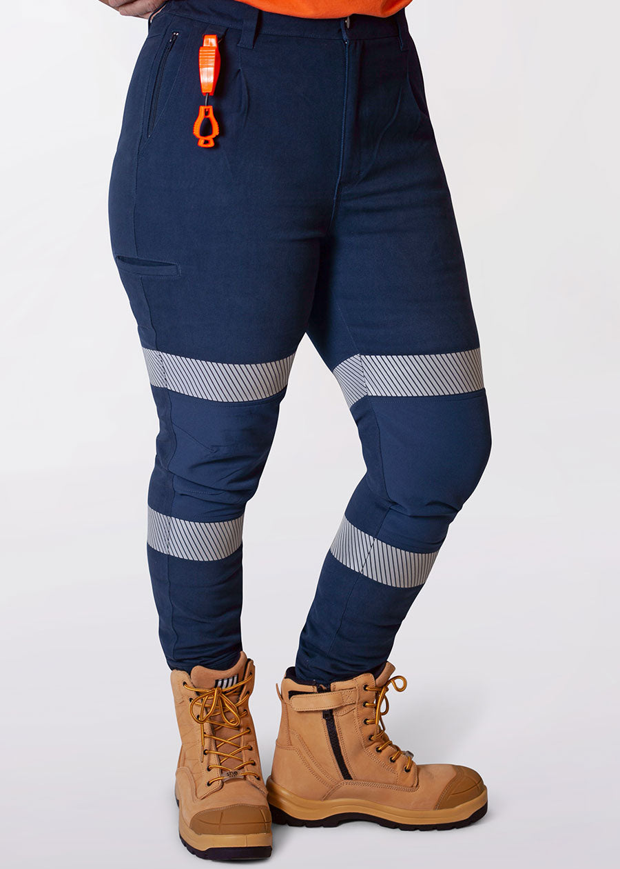 Zadie workwear the Workz pants reflective she wear