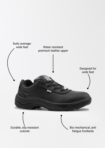 Wide feet work shoes clearance