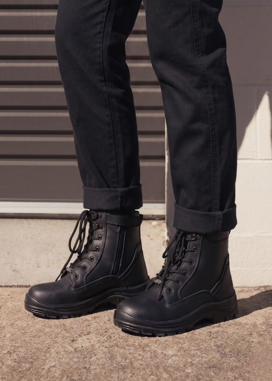 Aspires: women's tactical soft toe work boot