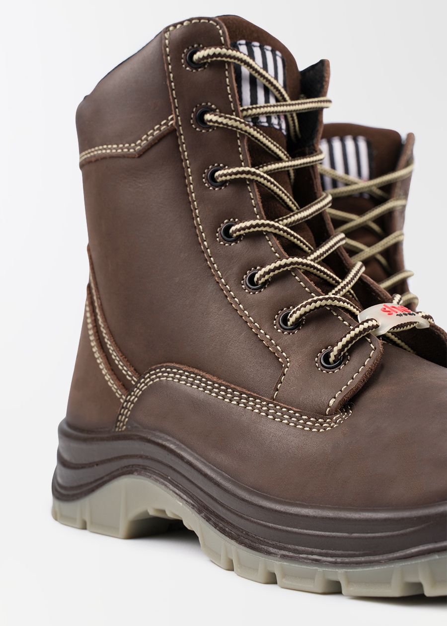 Pursues: women's zip up safety work boots