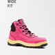 Does: ladies safety work boots (hiker style)