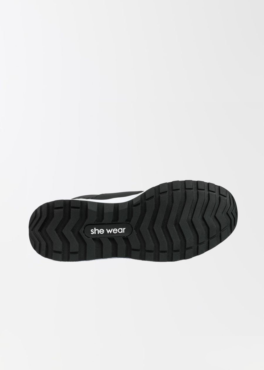 rubber slip resistant sole on active sneakers