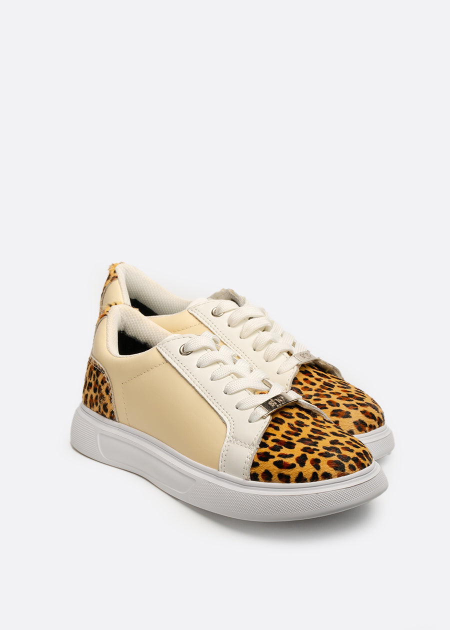 Leopard print sneakers perfect for all-day wear