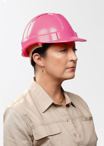 Hammer Head vented hard hat – she wear - Main Image