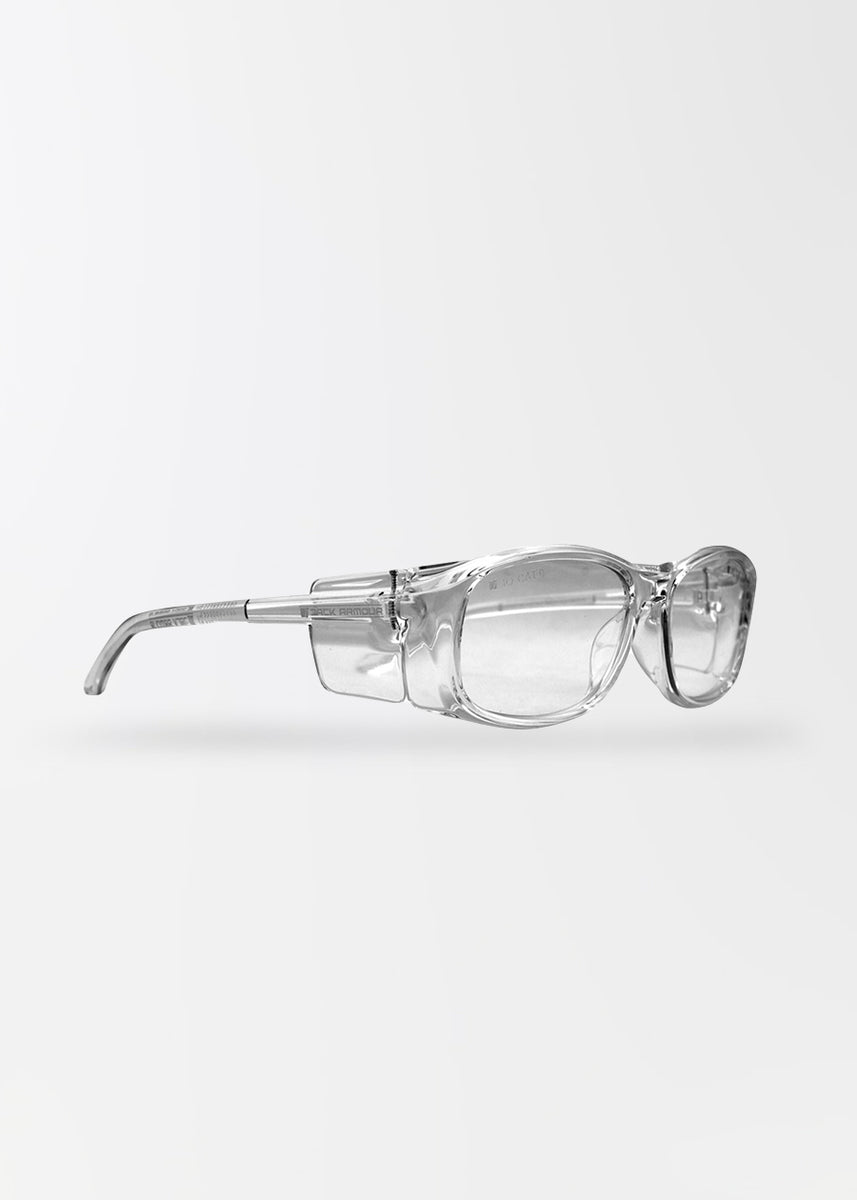 Express safety glasses - clear lens – she wear