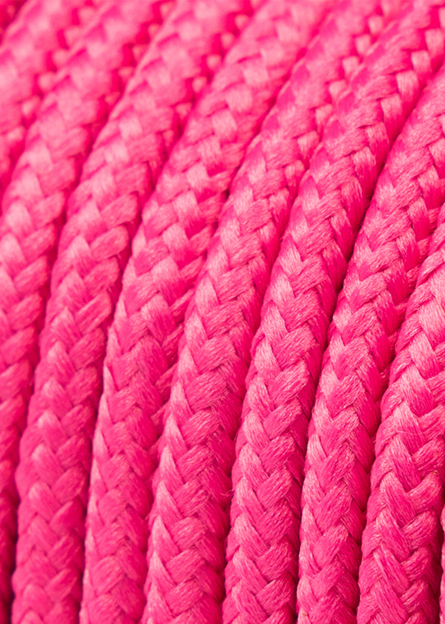 she wear pink shoelaces thread closeup