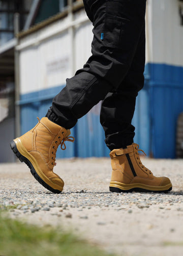 Excels: women's PR safety work boots (zip) – she wear