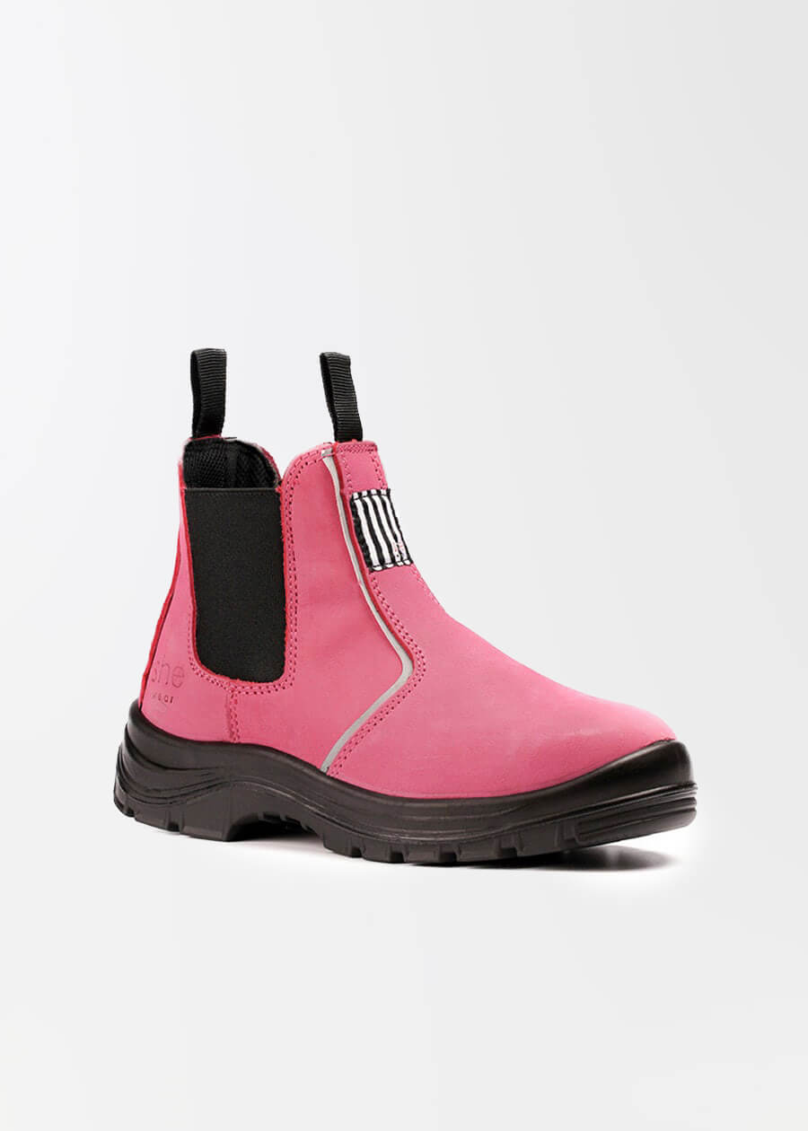 Inspires: women's safety work boots (pull on) – she wear