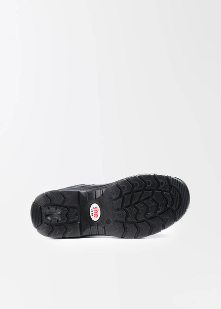 she wear women's safety work sneaker