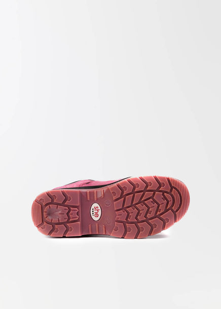 she wear women's safety sneaker pink