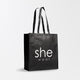Reusable she wear shopping bag