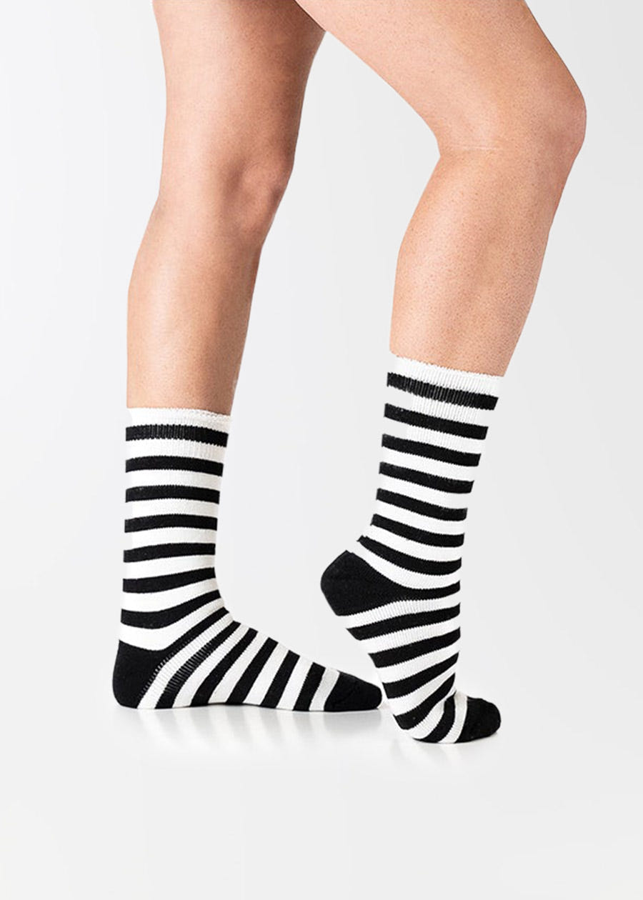Organic bamboo womens thick long socks - she wear