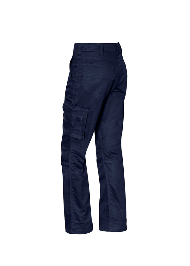 cotton navy work pants for women syzmik she wear